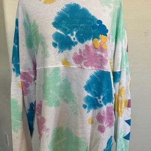 Disney Spirit Jersey Watercolor NWT Adult M